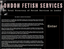 Tablet Screenshot of londonfetishservices.com
